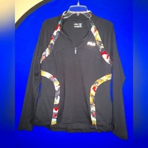 Fila L black pullover